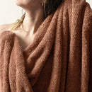 10 Peças Toalhas Banho Gigante Fio Penteado Lumina Kit